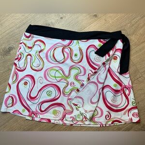 Vintage Spiegel Wrap Around Skirt Cover Up